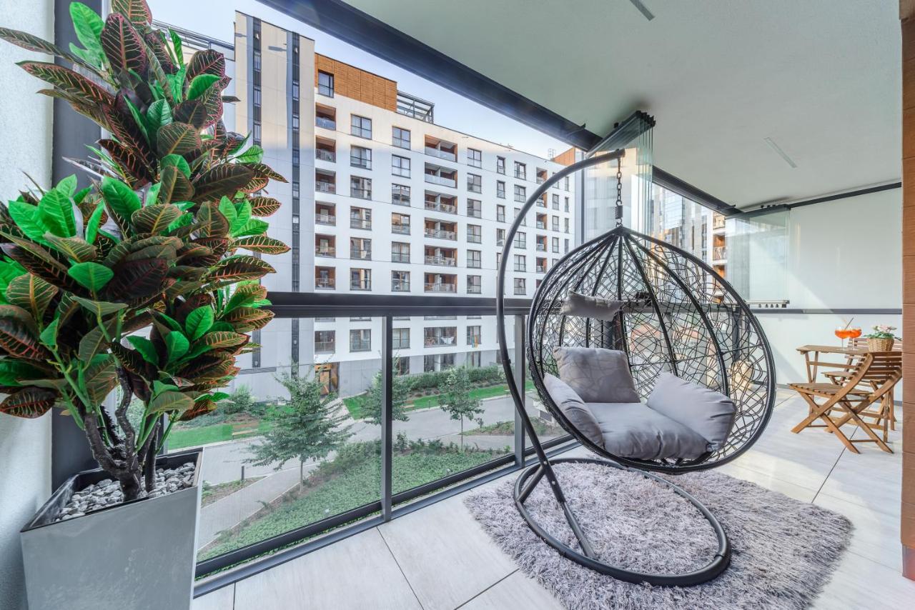 Modern Apartments With Access To The Pool Near Rondo Daszynskiego Station Warszawa Eksteriør bilde